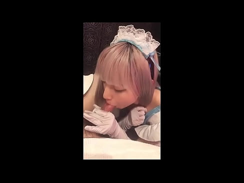 ❤️ 日本偶像 [mayuka]，法國女僕服裝，第 1 部分，口交和用乳液混蛋 自製色情 在 zh-tw.amzhoka.top